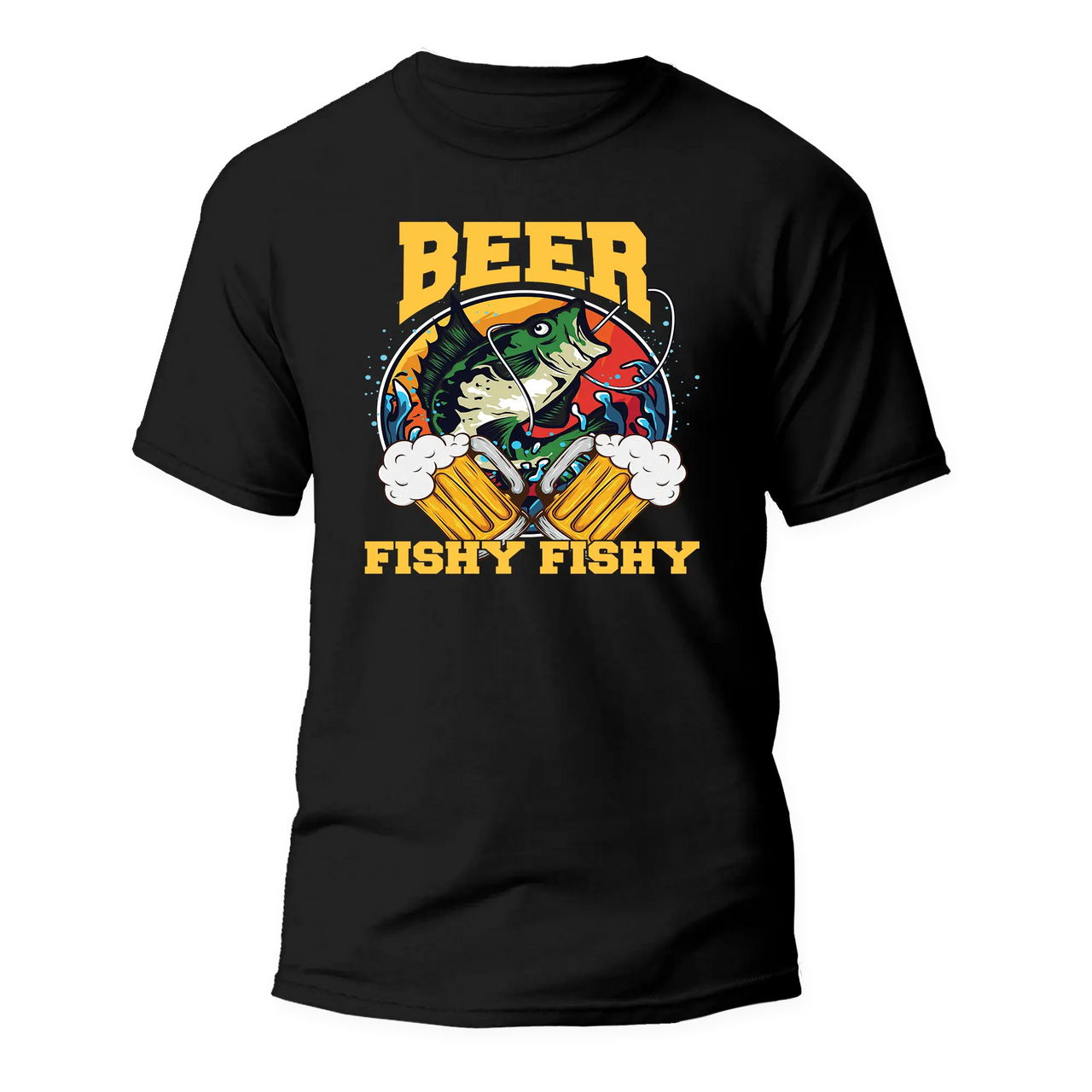Beer Fishy Fishy 2 Man T-Shirt