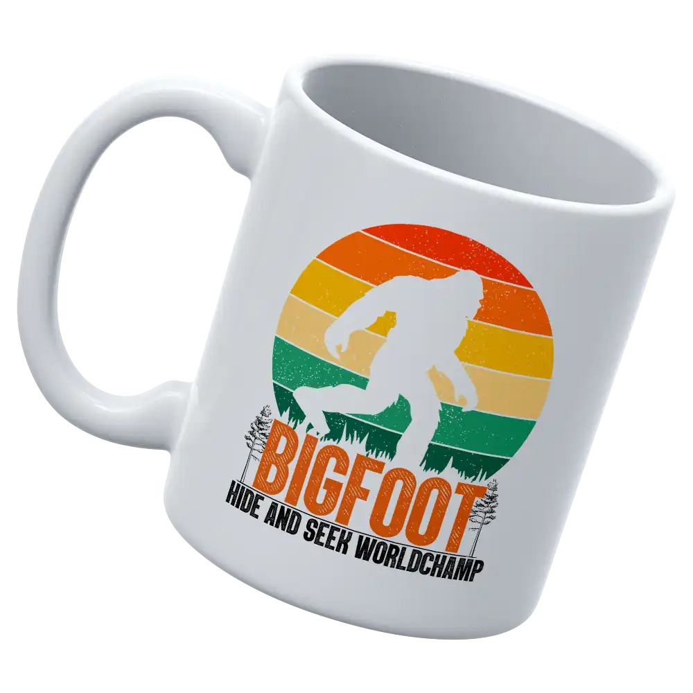 Bigfoot Hide And Seek 11oz Mug