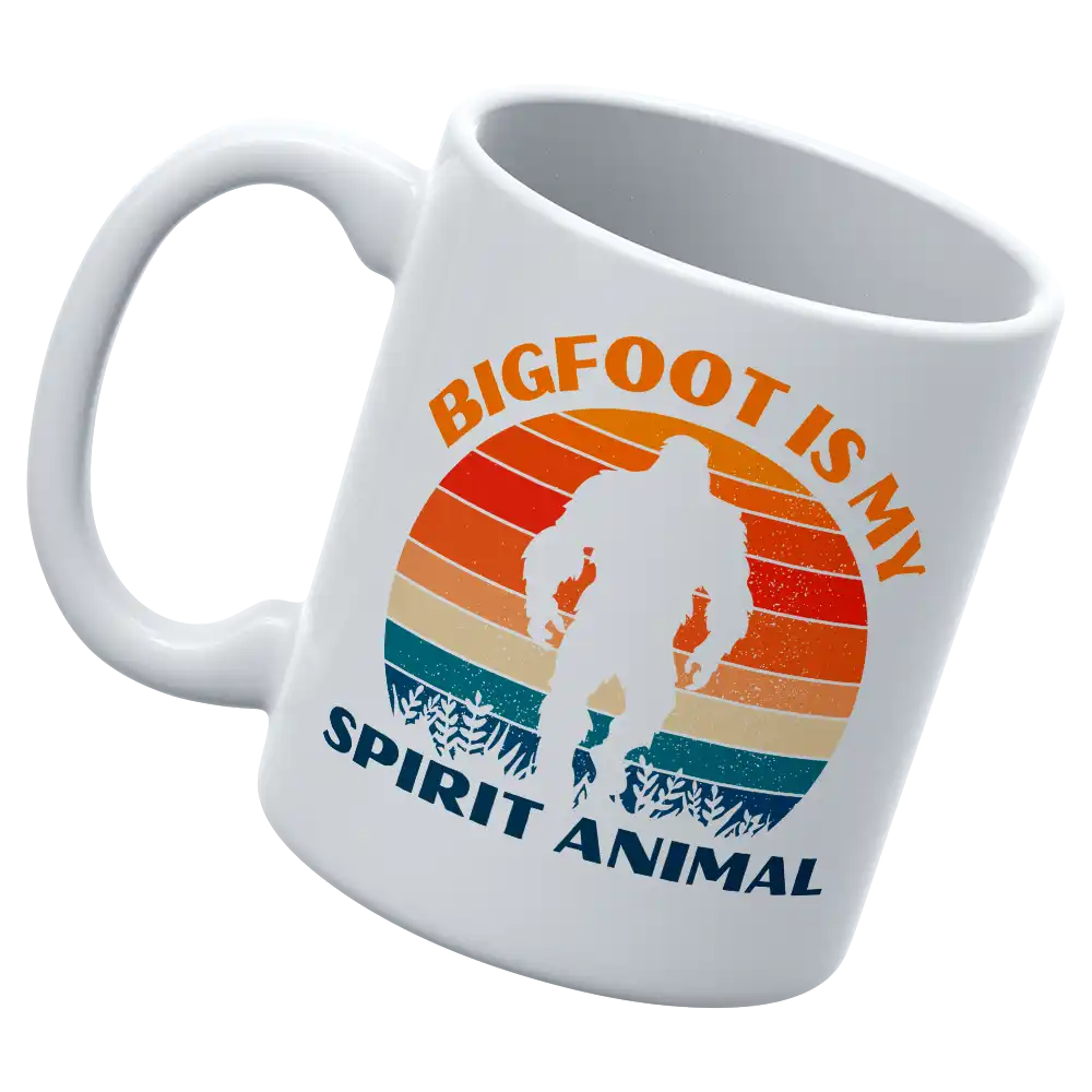 Bigfoot Is My Spirit Animal 11oz Mug