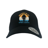 Thumbnail for Bigfoot Is My Spirit Animal Embroidered Trucker Hat