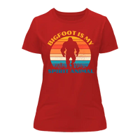 Thumbnail for Bigfoot Is My Spirit Animal T-Shirt for Women
