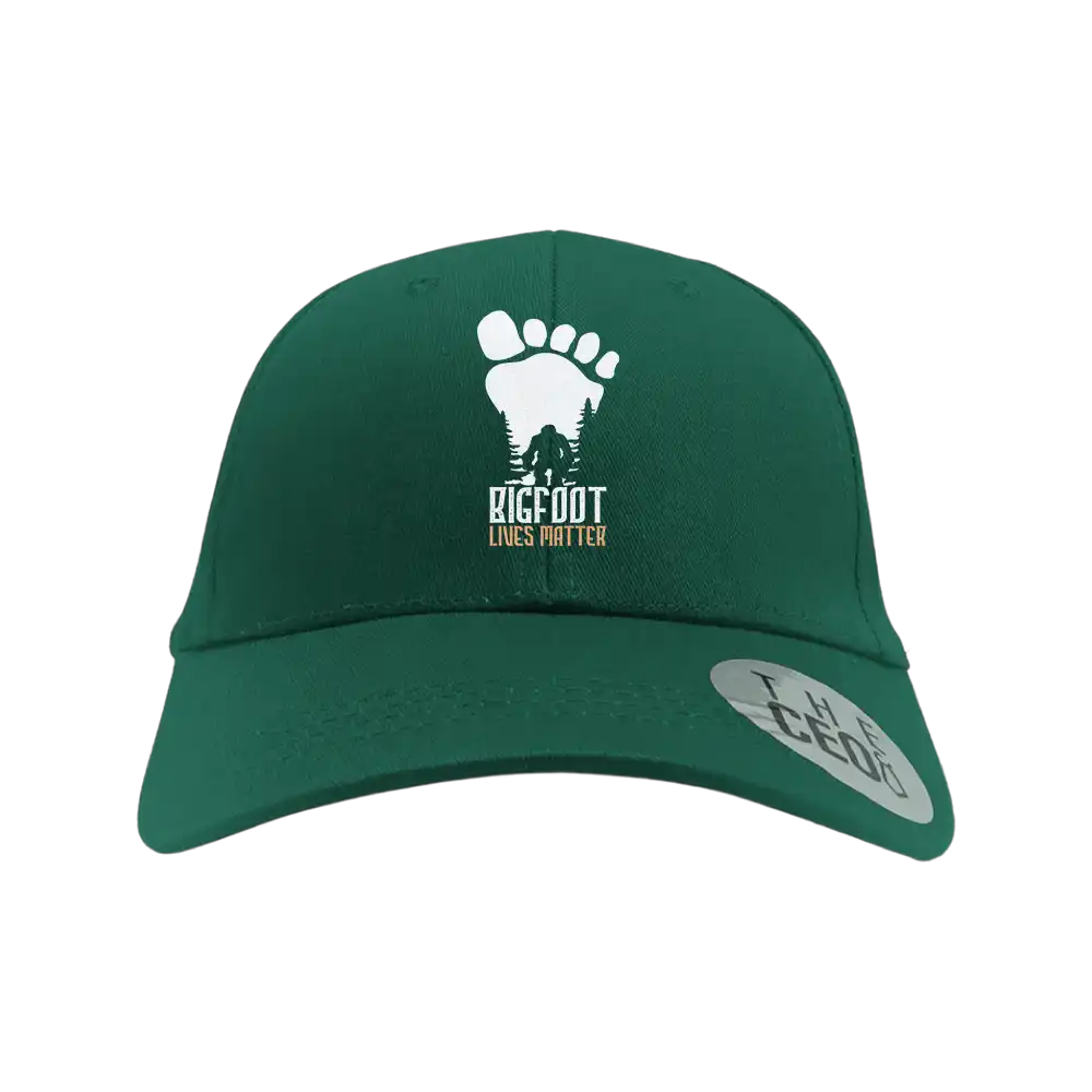 Bigfoot Lives Matter Embroidered Baseball Hat