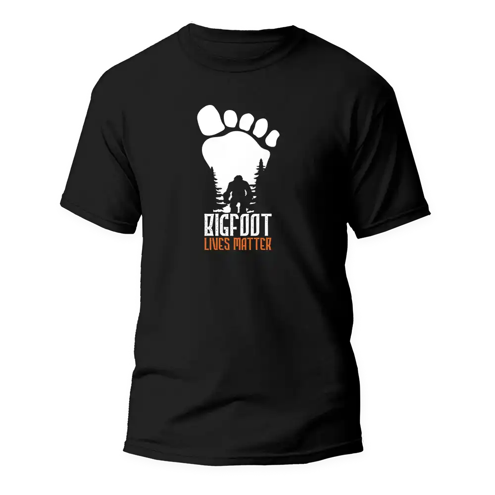 Bigfoot Lives Matter Man T-Shirt