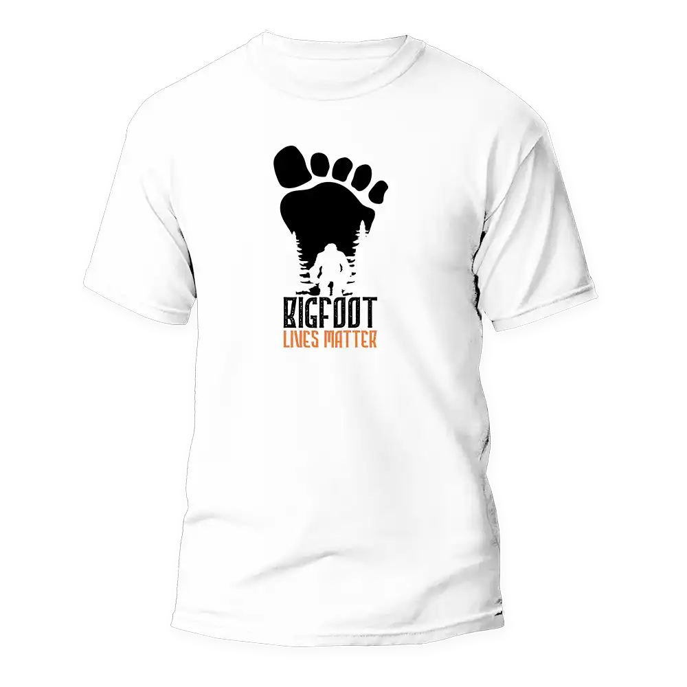 Bigfoot Lives Matter Man T-Shirt