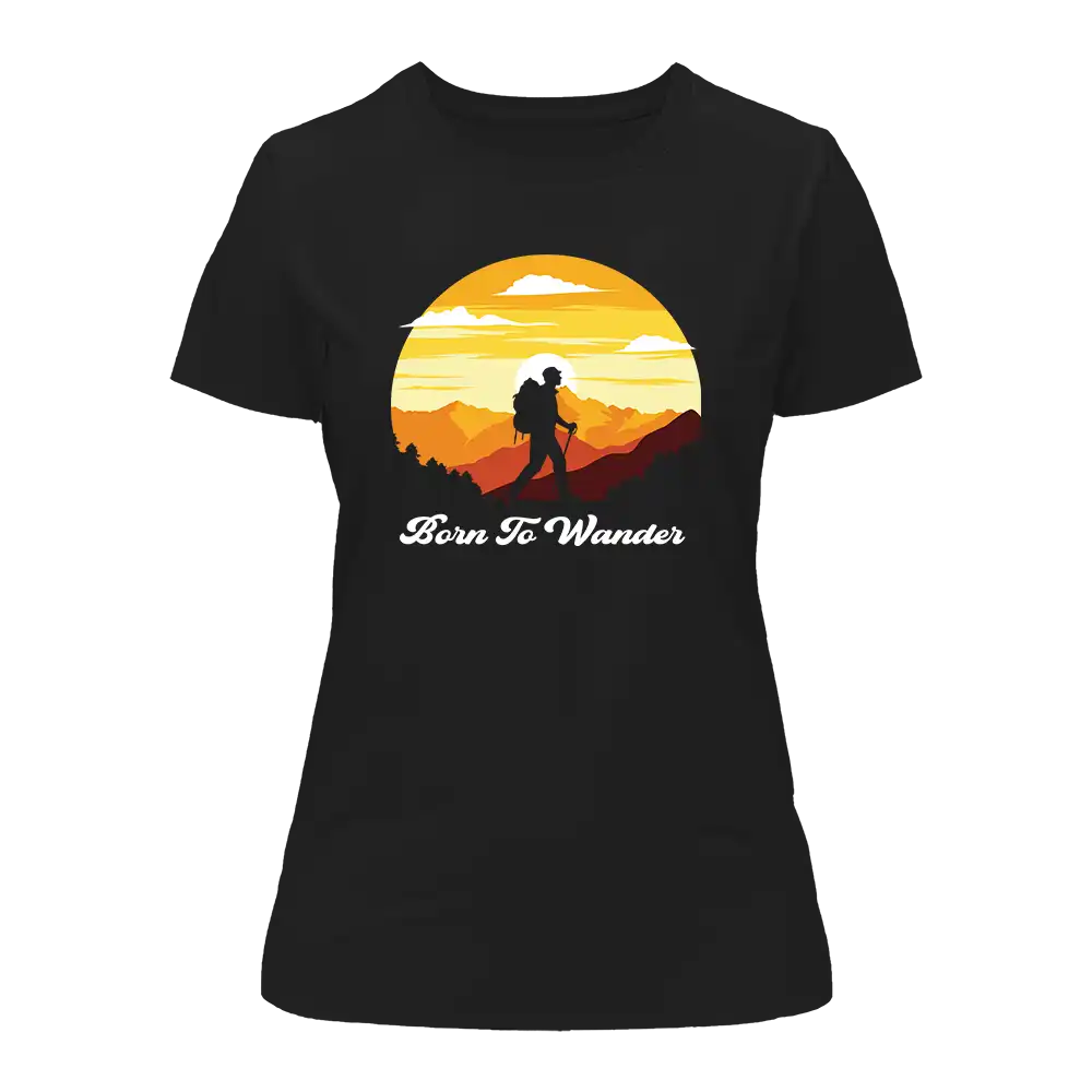 Born To Wander T-Shirt for Women