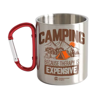 Thumbnail for Camping No Expensive Carabiner Mug 12oz