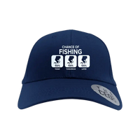 Thumbnail for Chance of Fishing Embroidered Baseball Hat