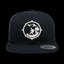 Hiking Mountain Compass Embroidered Flat Bill Cap