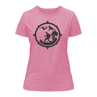 Thumbnail for Hiking Mountain Compass T-Shirt for Women