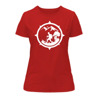 Thumbnail for Hiking Mountain Compass T-Shirt for Women