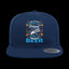 Don't Bother Me While I'm Fishing Embroidered Flat Bill Cap