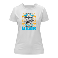Thumbnail for Don't Bother Me While I'm Fishing T-Shirt for Women