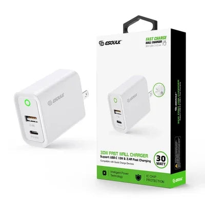 20W Wall Adapter Fast Power Delivery