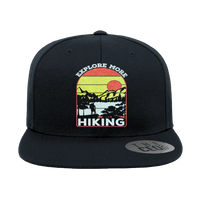 Thumbnail for Explore More Hiking Embroidered Flat Bill Cap