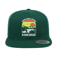 Thumbnail for Explore More Hiking Embroidered Flat Bill Cap