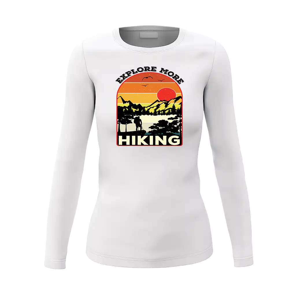 Explore More Hiking Women Long Sleeve Shirt