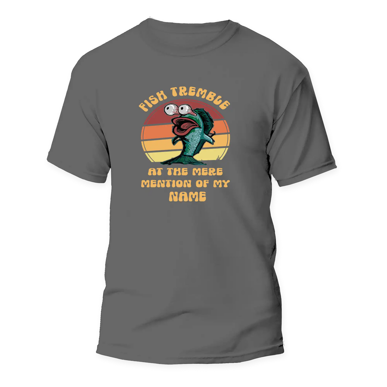 Fish Tremble Man T-Shirt