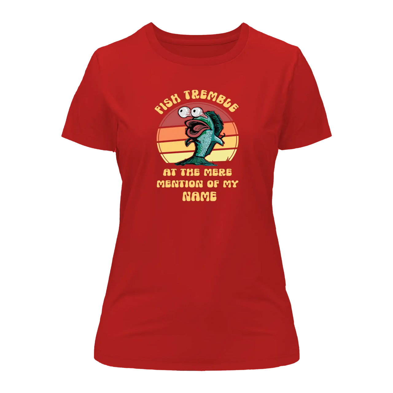 Fish Tremble T-Shirt for Women