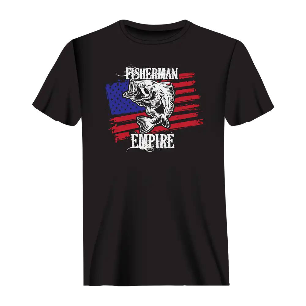 Fisherman American Empire Color Man T-Shirt