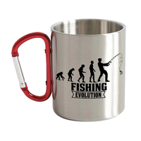 Thumbnail for Fishing Evolution Carabiner Mug 12oz