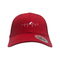 Thumbnail for Fishing Heart Beat Embroidered Trucker Hat