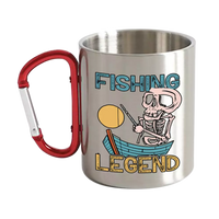 Thumbnail for Fishing Legend Carabiner Mug 12oz