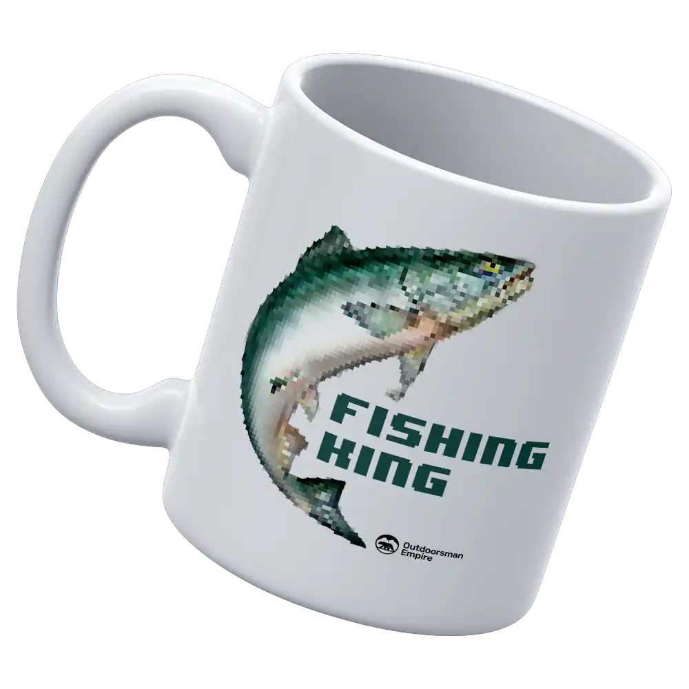 Fishing Pixelated 11oz Mug