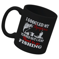 Thumbnail for Fishing Symptoms 11oz Mug