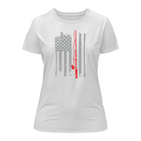 Thumbnail for Fishing Rod American Flag T-Shirt for Women