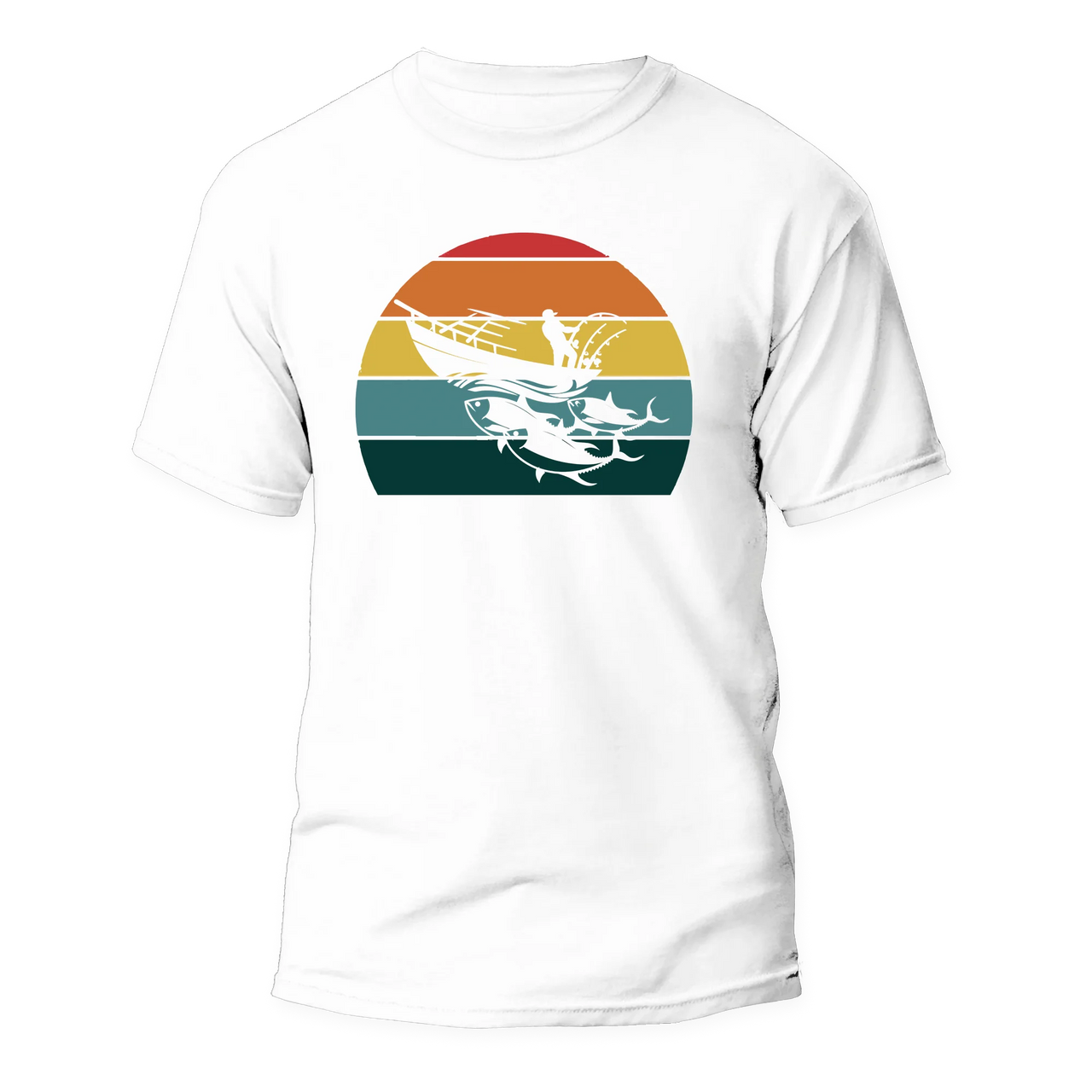 Fishing Boat Man T-Shirt