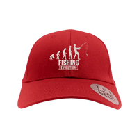 Thumbnail for Fishing Evolution Embroidered Baseball Hat