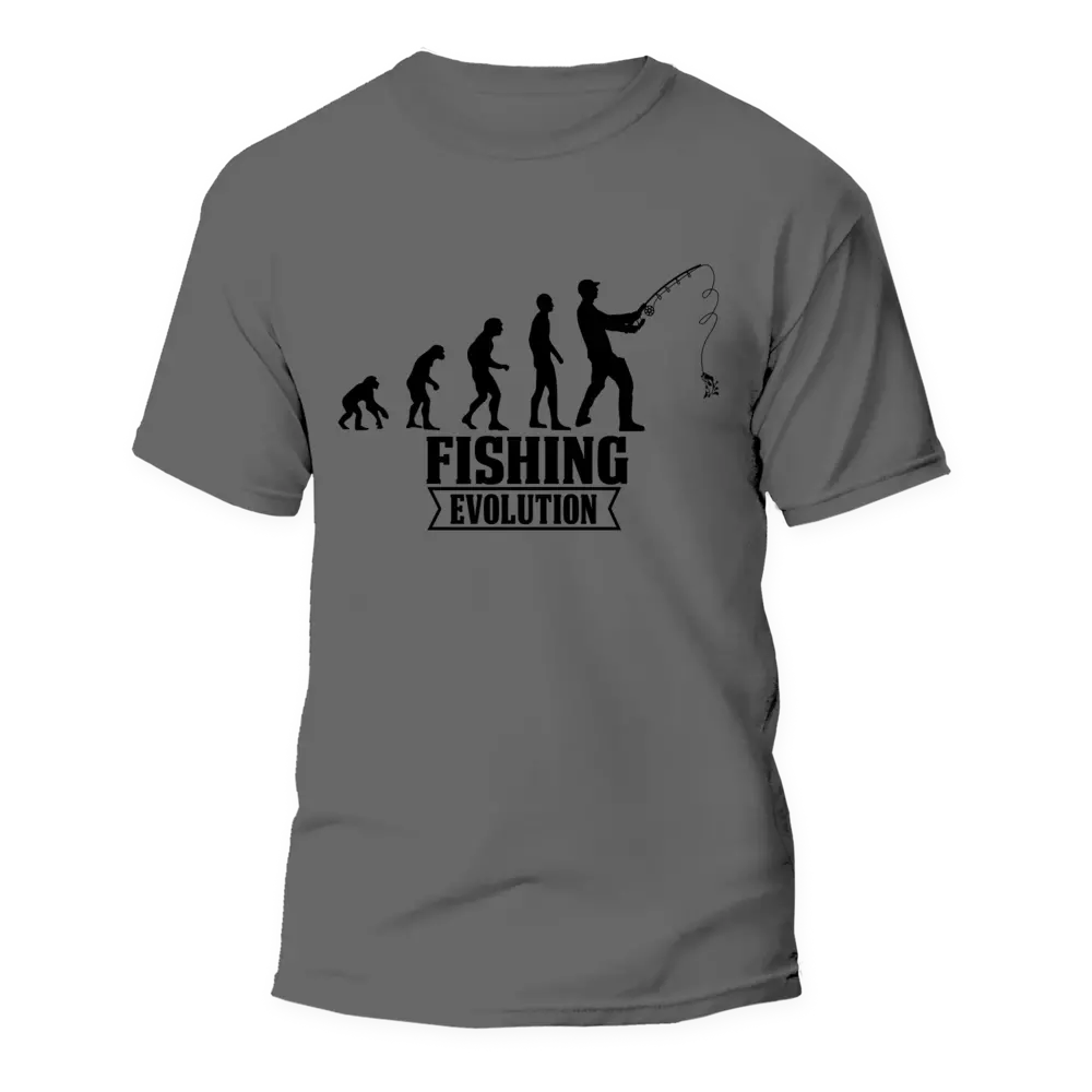 Fishing Evolution Man T-Shirt