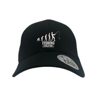 Thumbnail for Fishing Evolution Embroidered Trucker Hat