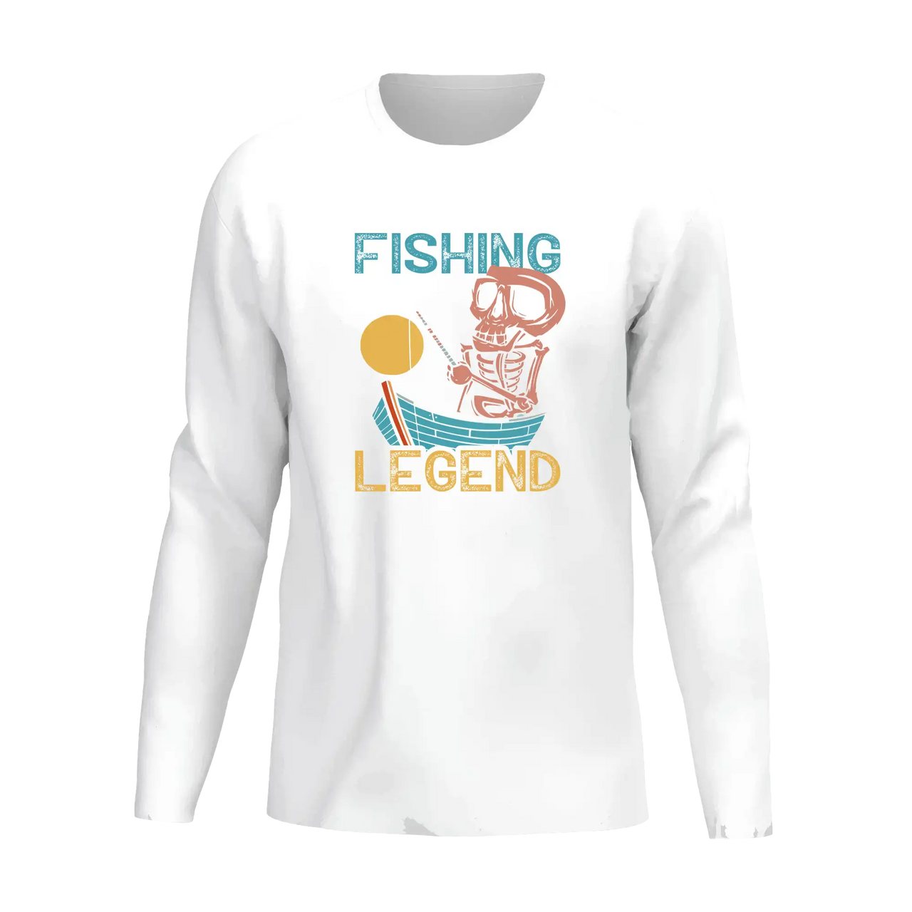 Fishing Legend Men Long Sleeve Shirt