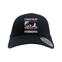 Thumbnail for Fishing Symptoms Embroidered Baseball Hat