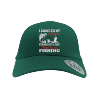 Thumbnail for Fishing Symptoms Embroidered Baseball Hat