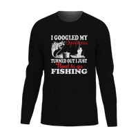 Thumbnail for Fishing Symptoms Men Long Sleeve Shirt