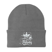 Thumbnail for Gone Fishing Embroidered Beanie