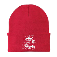 Thumbnail for Gone Fishing Embroidered Beanie