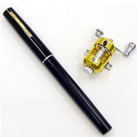 Thumbnail for Survival & Portable Telescopic Pocket Mini Pen Fishing Rod with Reel