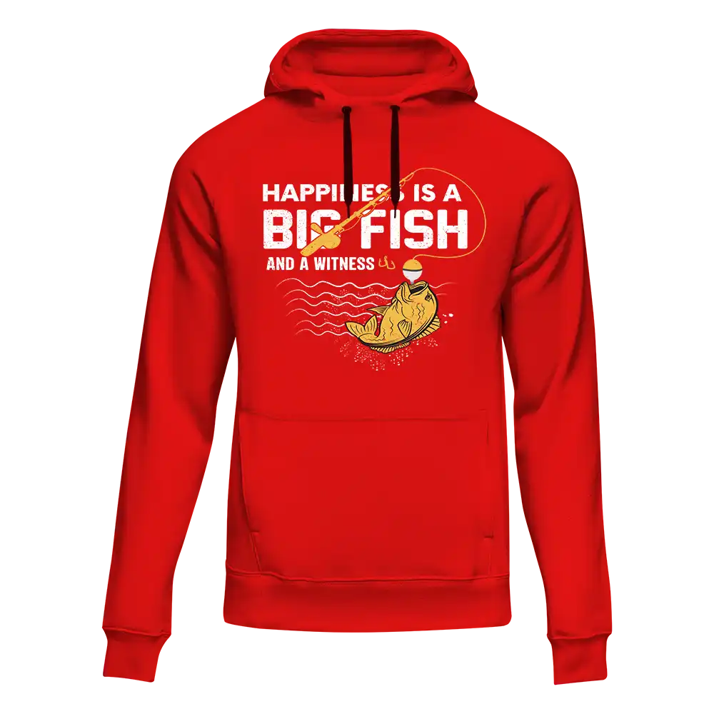 Happiness Is A Big Fish Unisex Hoodie