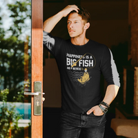 Thumbnail for Happiness Is A Big Fish Men Long Sleeve Shirt