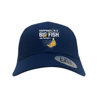 Thumbnail for Happiness Is A Big Fish Embroidered Trucker Hat