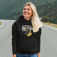 Thumbnail for Happiness Is A Big Fish Unisex Hoodie