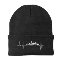 Thumbnail for Heartbeat V2 Embroidered Beanie