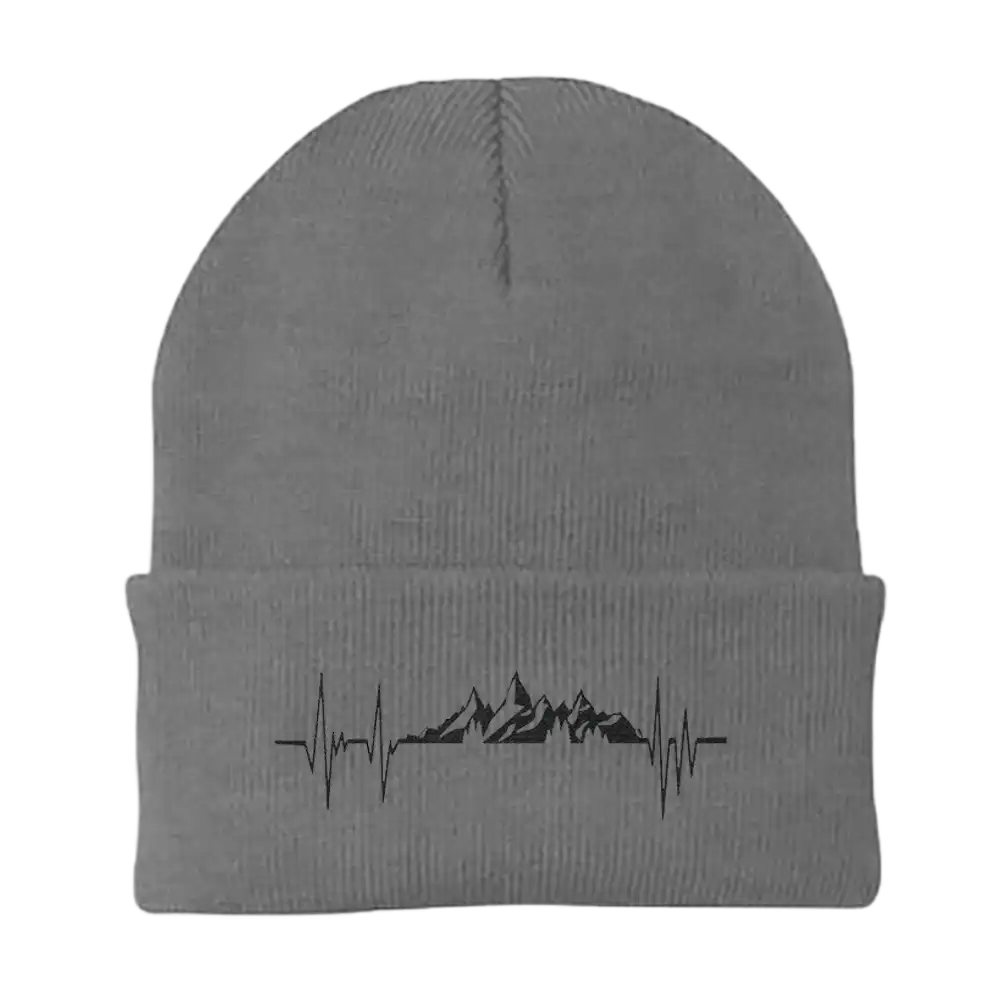 Heartbeat V2 Embroidered Beanie