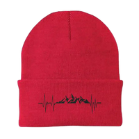 Thumbnail for Heartbeat V2 Embroidered Beanie