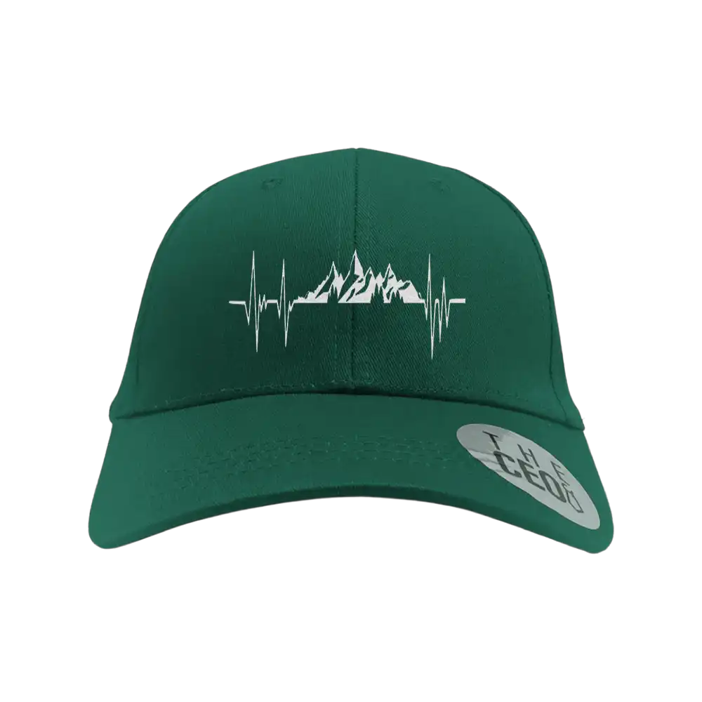 Heartbeat V2 Embroidered Baseball Hat