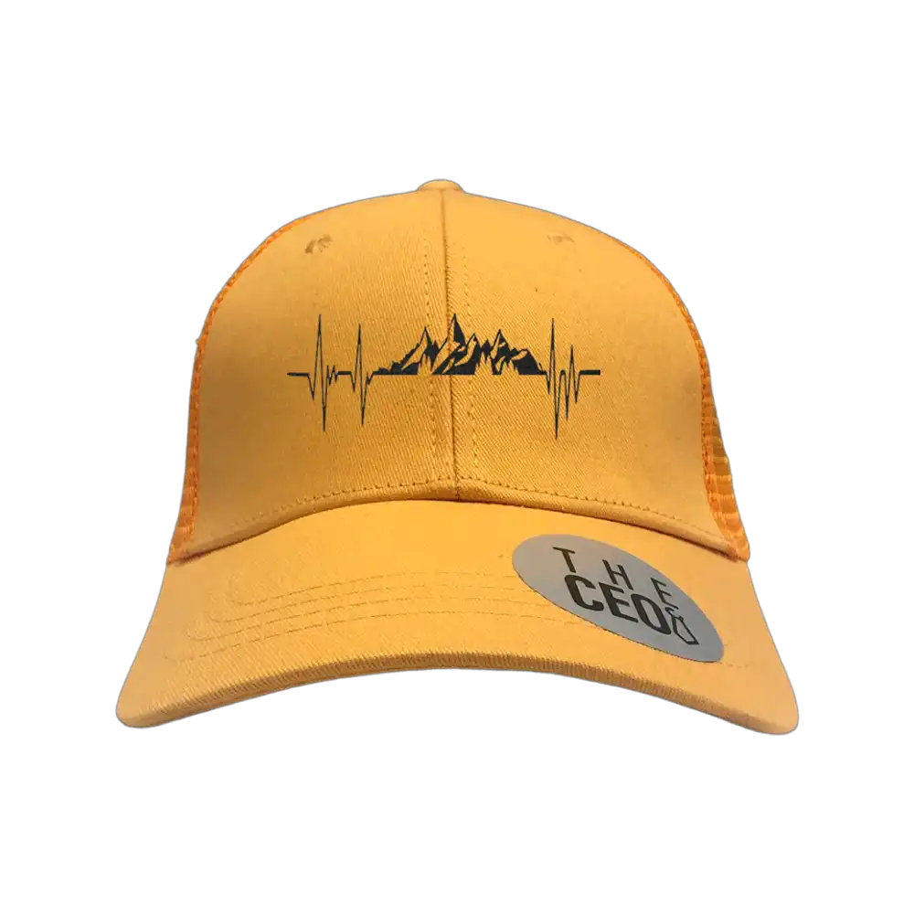 Heartbeat V2 Embroidered Trucker Hat