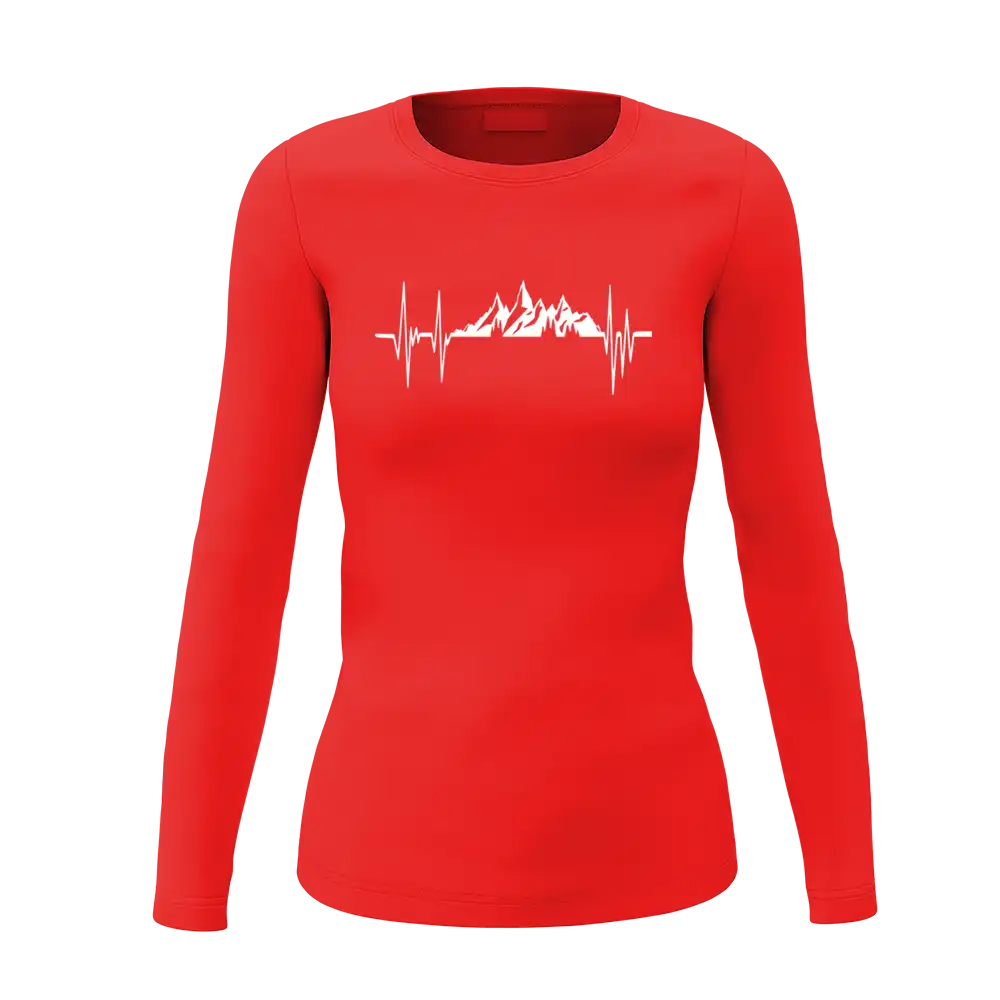 Heartbeat V2 Women Long Sleeve Shirt